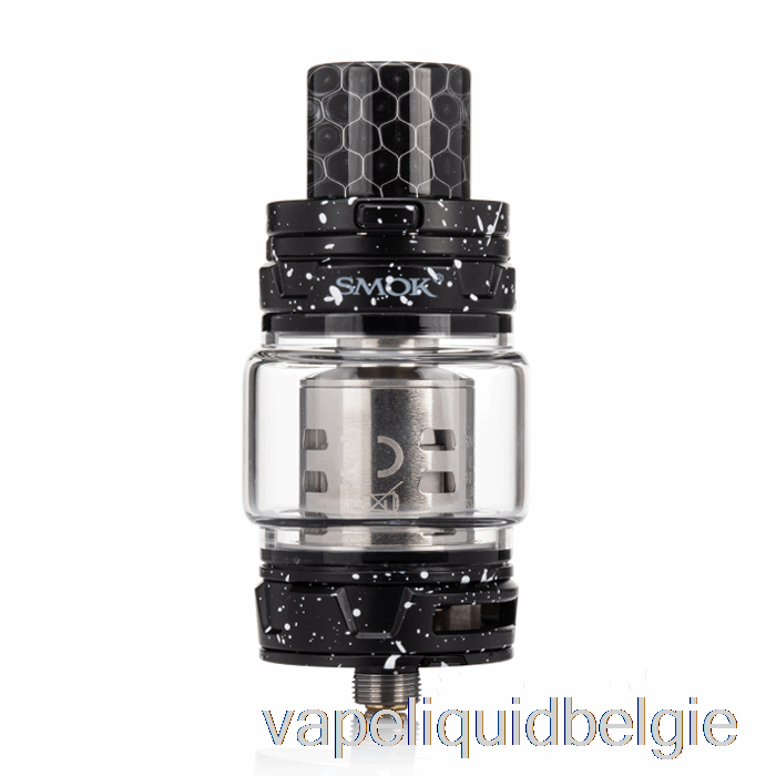 Vape Smaken Smok Tfv12 Prins Sub-ohm Tank Zwart Met Witte Spray